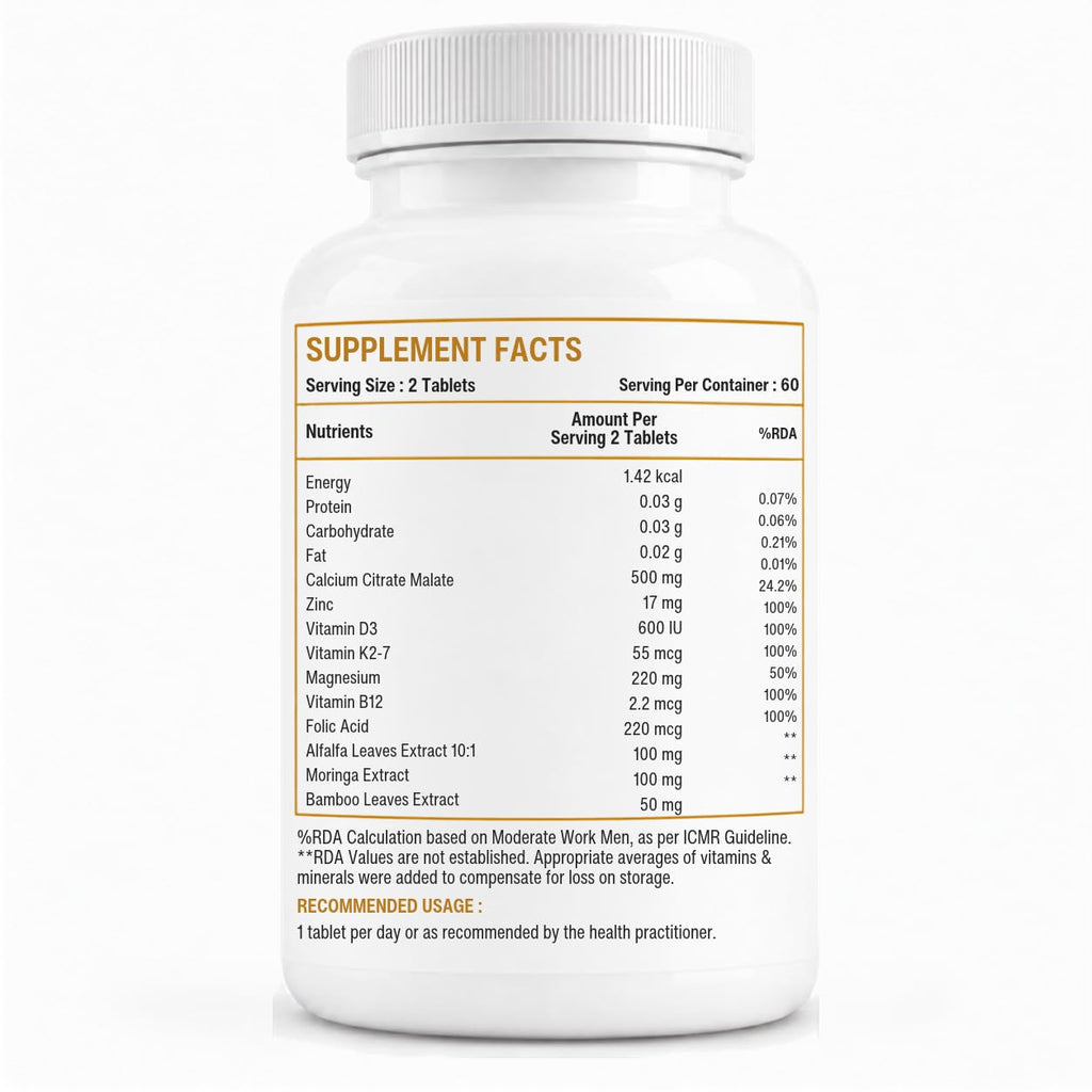 Calcium 2000 mg Per Serving Tablets