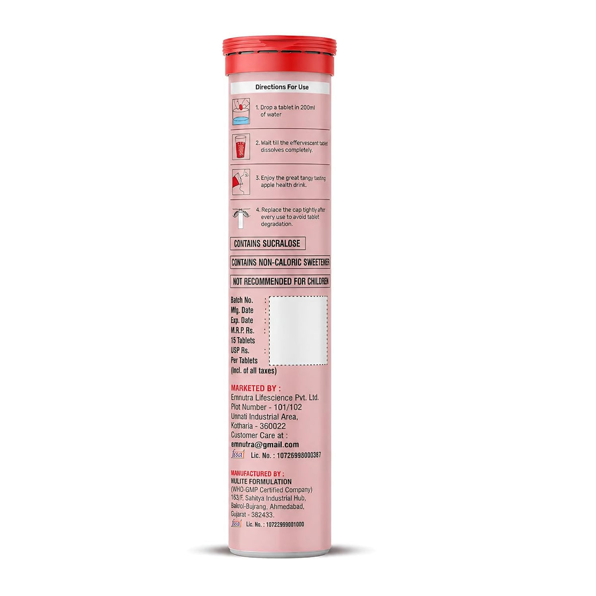 L-Glutathione Effervescent Tablets for Adults