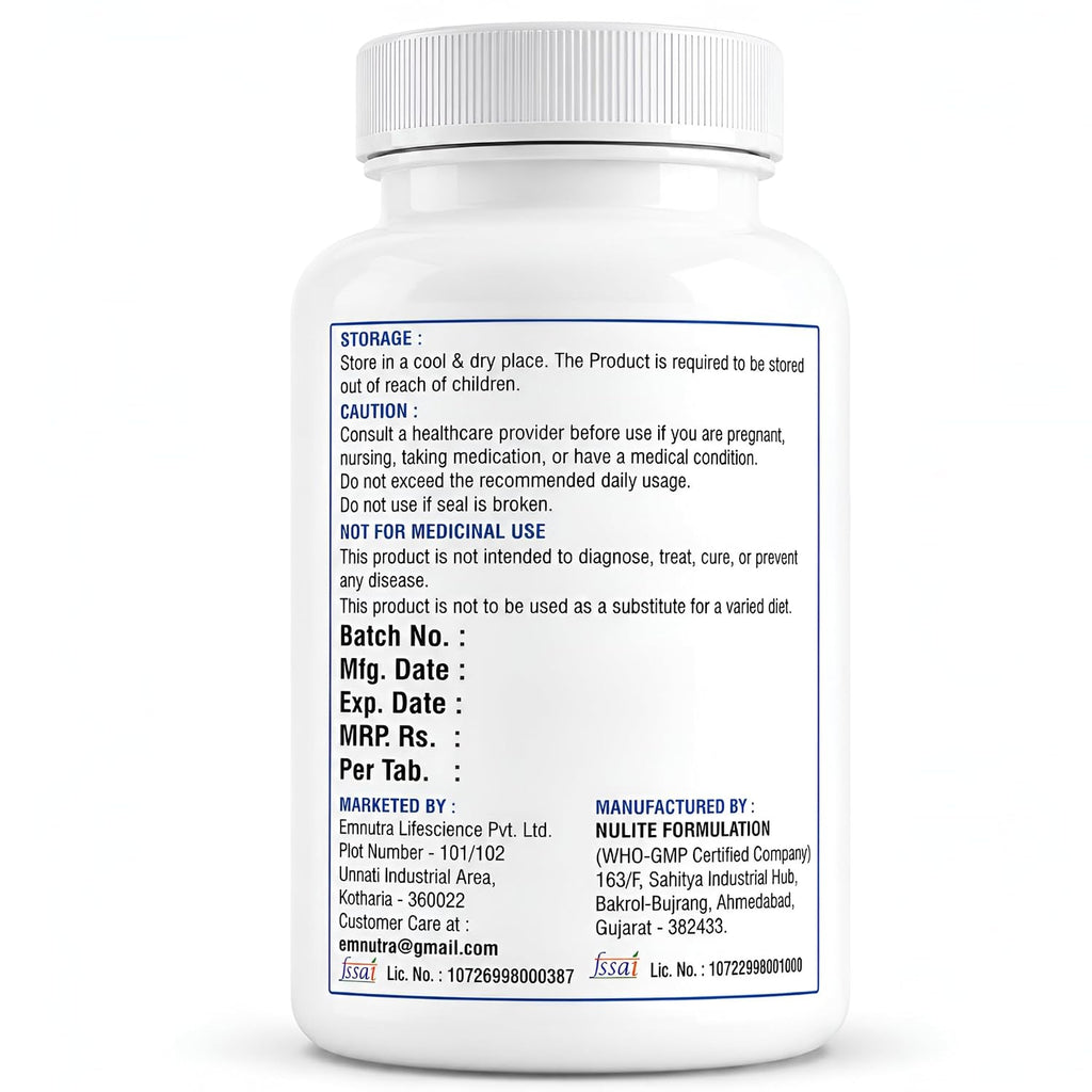 Magnesium Glycinate 2000mg Per Serving Tablets