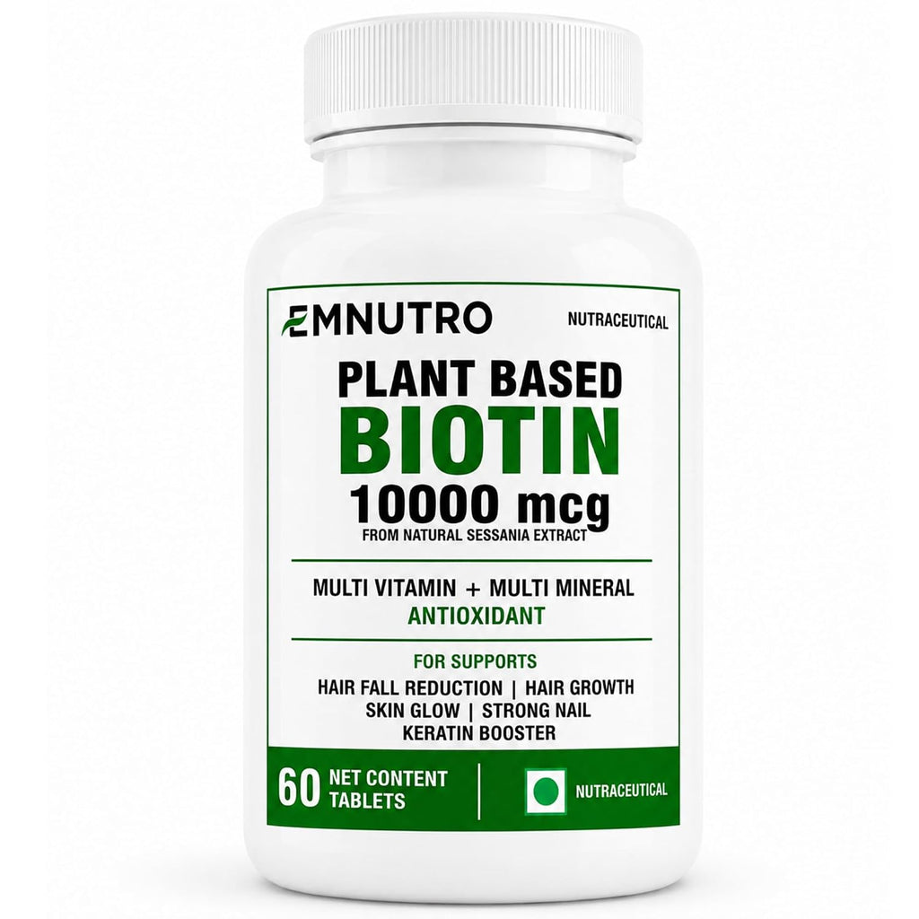 Plant Based Biotin Tablets for Adults