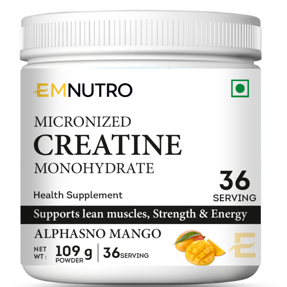 Creatine Monohydrate Micronized Powder, Berry Lime Flavour, 100 g