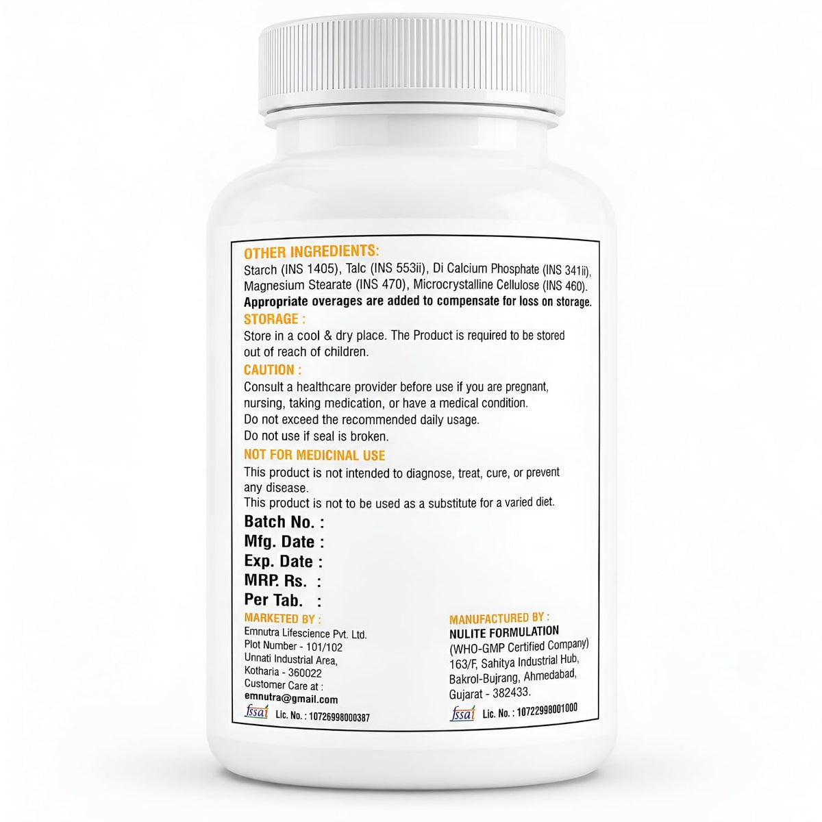 Omega 3 Fish Oil 2600mg Softgel Capsules