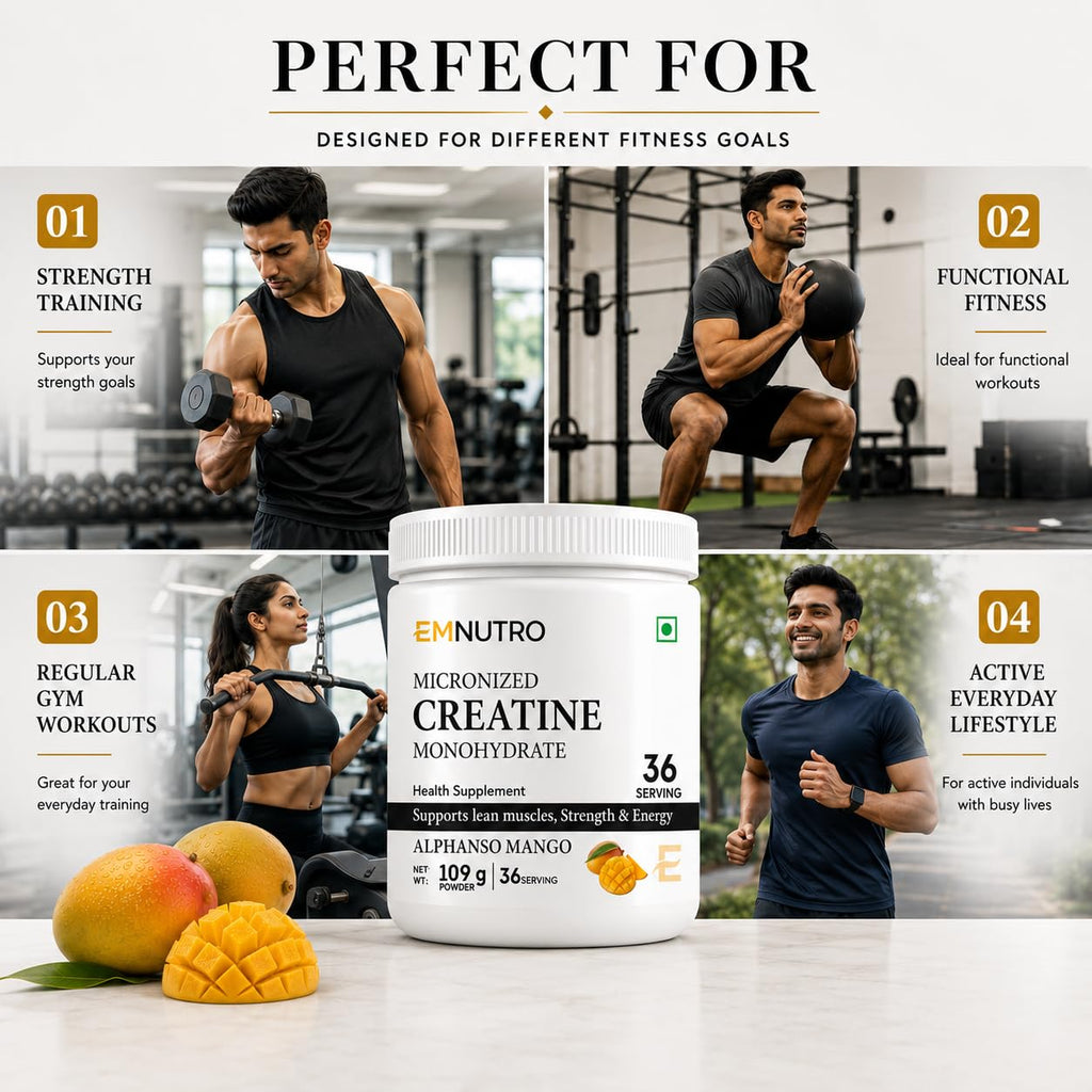 Creatine Monohydrate Micronized Powder, Berry Lime Flavour, 100 g