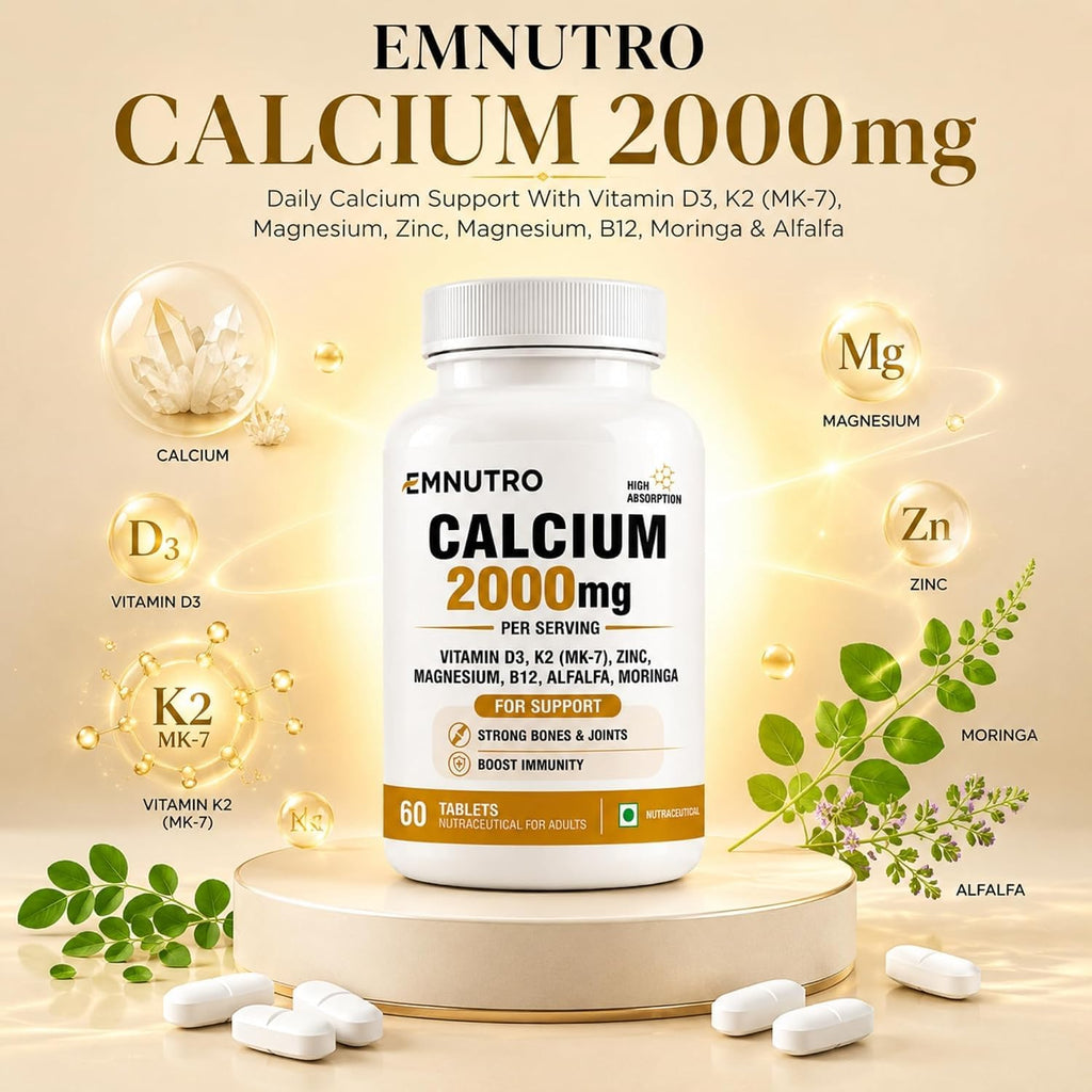 Calcium 2000 mg Per Serving Tablets