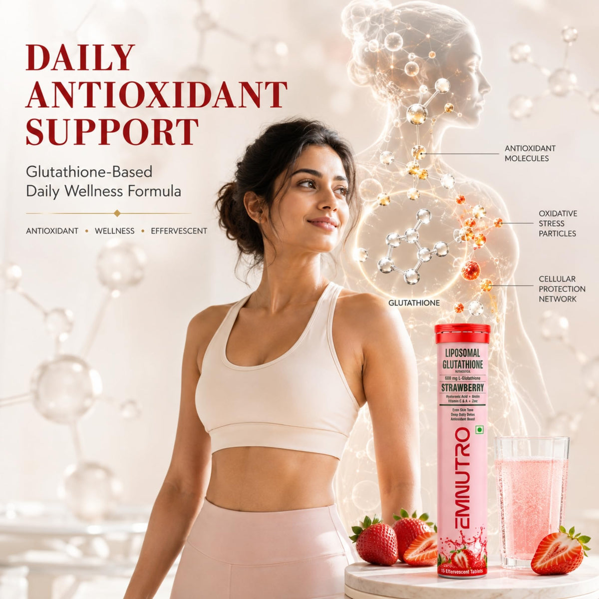L-Glutathione Effervescent Tablets for Adults