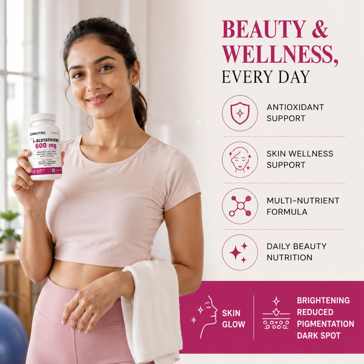 L-Glutathione Tablets for Adults