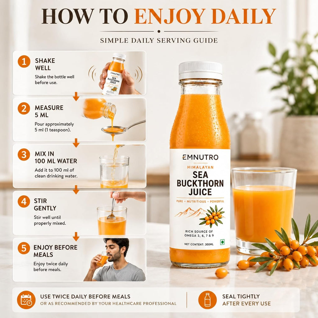 Sea Buckthorn Juice - 300 ML (PACK OF 1)