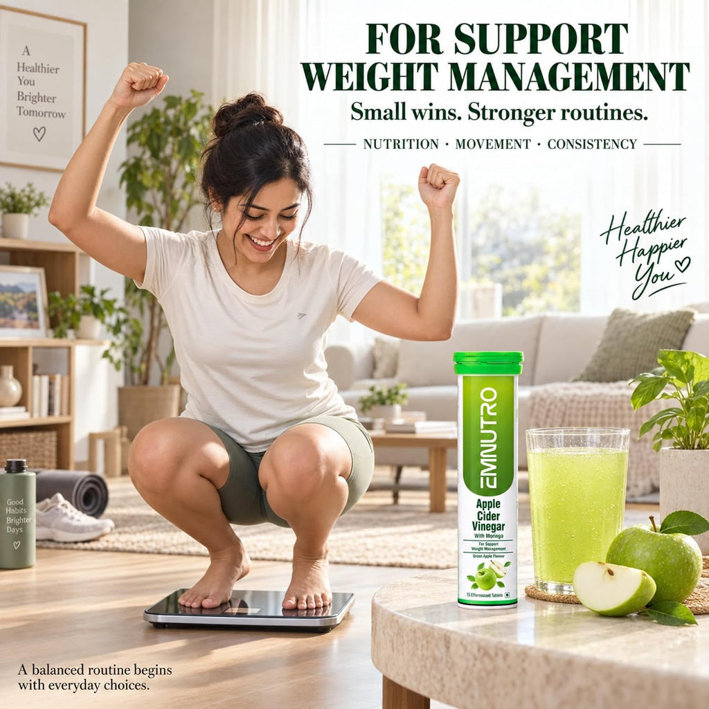 ACV + Moringa Supplement Powder, Green Apple Flavour