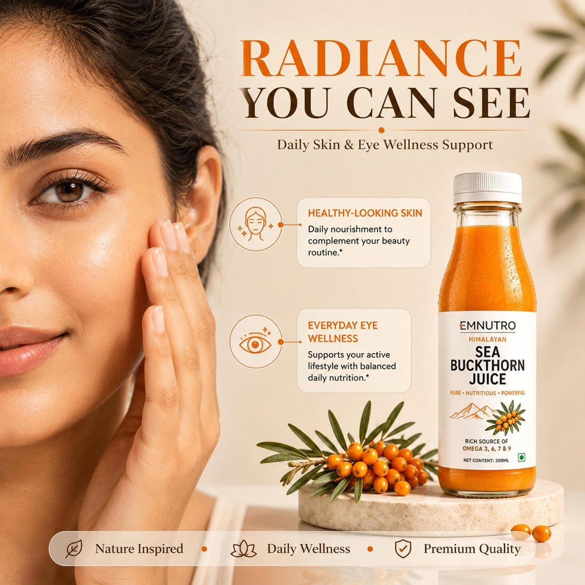 Sea Buckthorn Juice - 300 ML (PACK OF 1)
