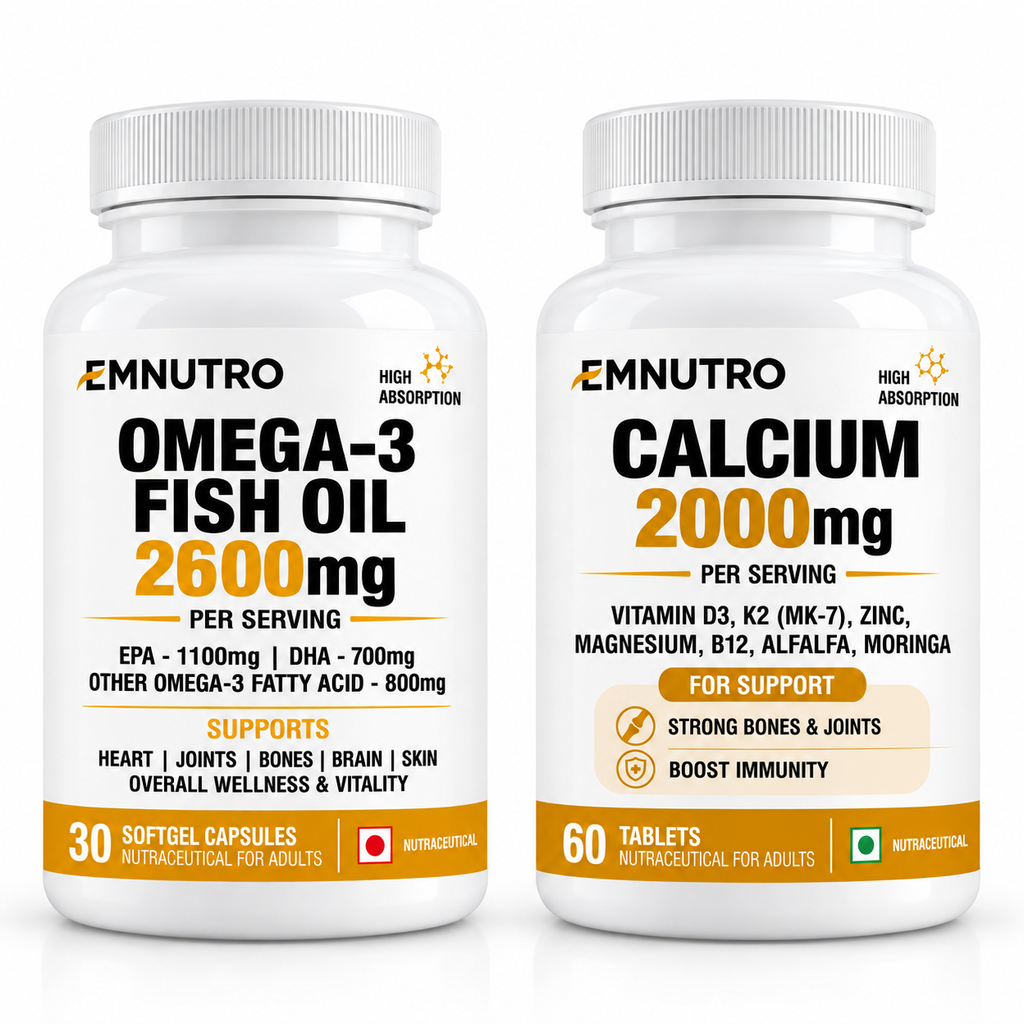 Omega-3 + Calcium Combo