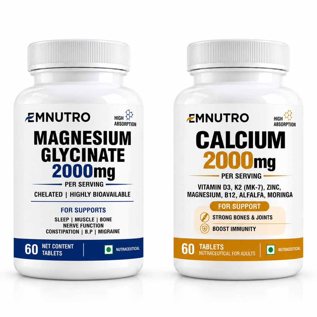 Calcium + Magnesium Daily Wellness Combo