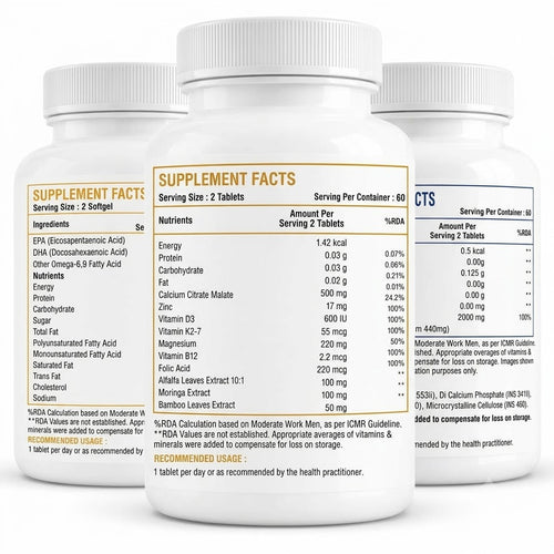 Calcium + Omega-3 + Magnesium Combo