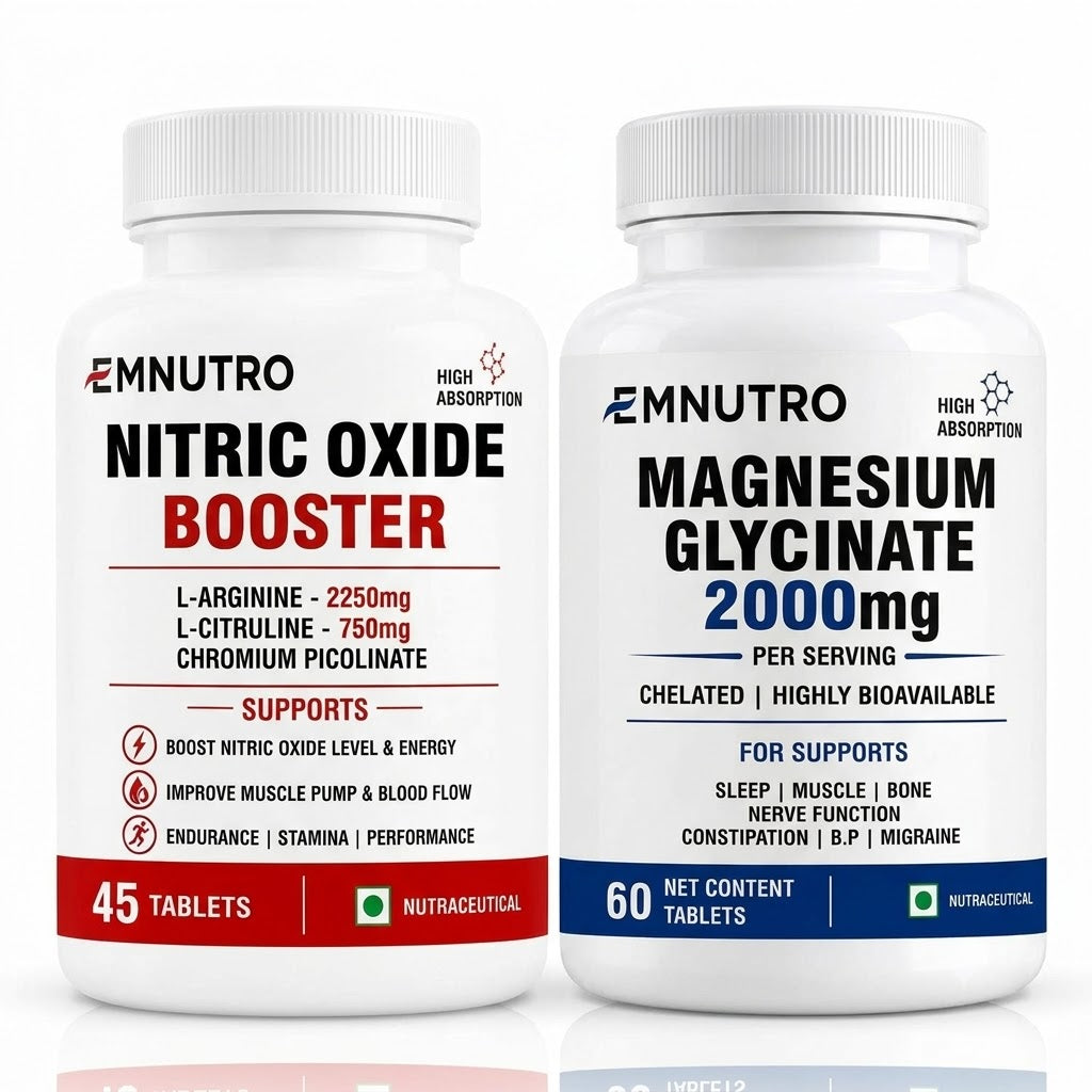 Nitric Oxide Booster + Magnesium Combo